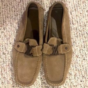 Louis Vuitton Suede Loafers